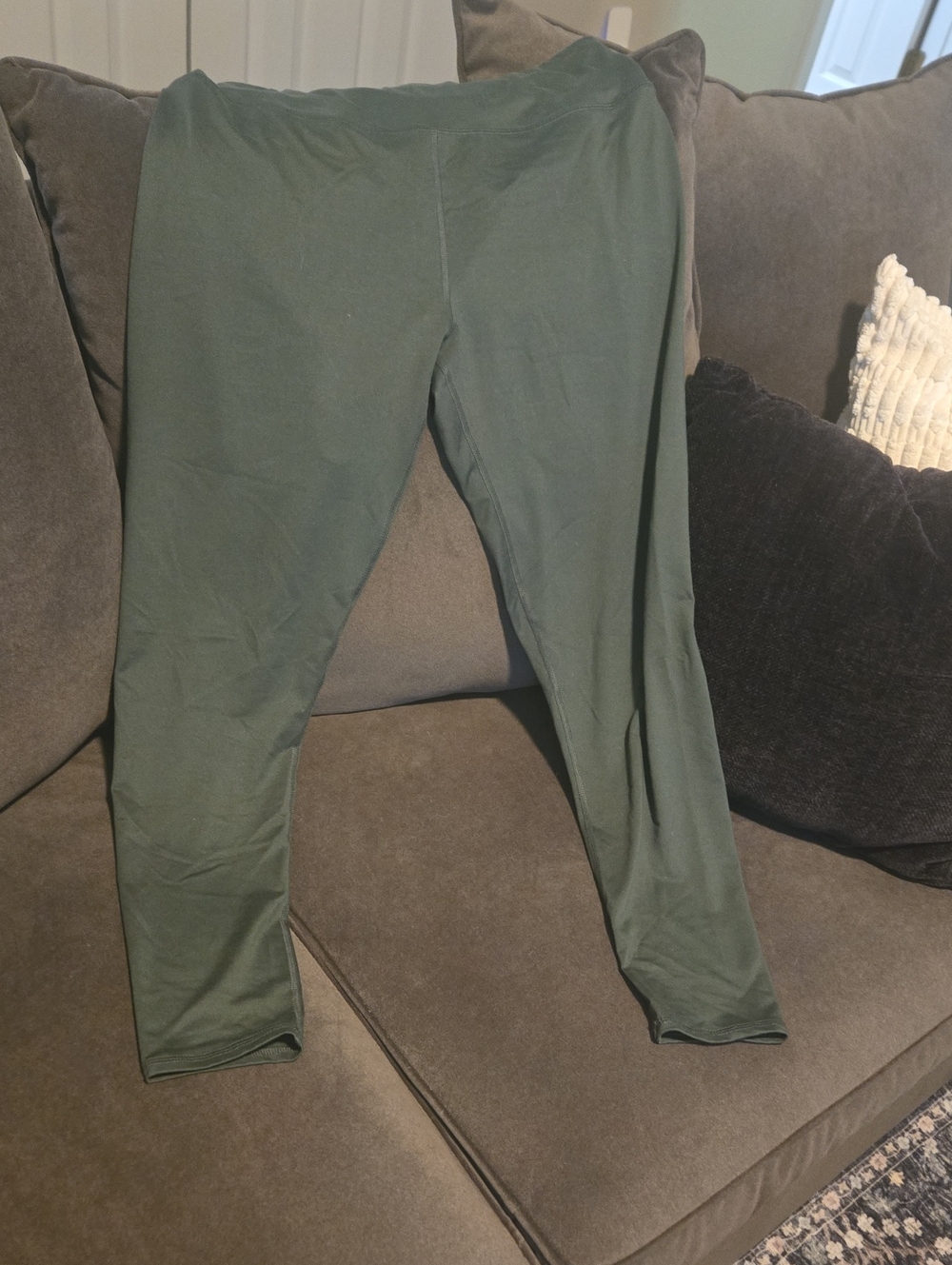 Maurices Forest Green Stretch Leggings